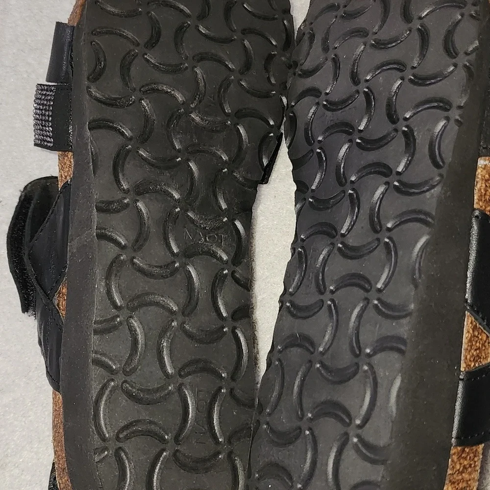 Naot Krisra Womens Black Strappy Sandals Size 8 New Without Tag - Picture 10 of 11